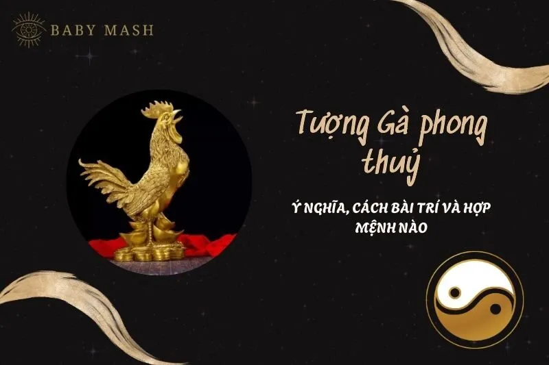 Tượng Gà Phong Thủy 2025: Khám Phá Ý Nghĩa và Cách Bài Trí