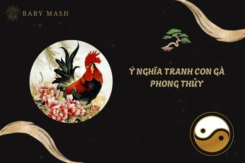 Khám Phá Ý Nghĩa Tranh Con Gà Phong Thủy 2025: May Mắn Và Tài Lộc