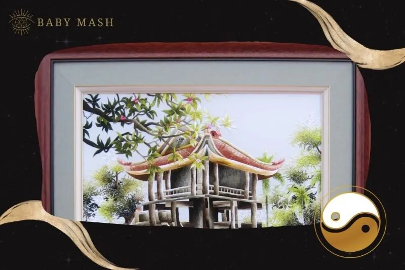 Ý Nghĩa Tranh Chùa Một Cột Trong Phong Thủy